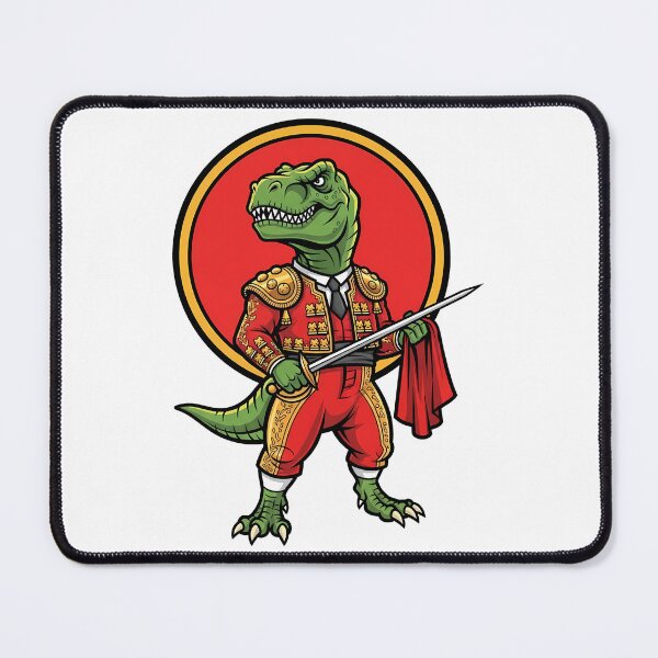 Item preview, T-Rex Matador Dinosaur Bullfighter designed and sold by k3rstman1.