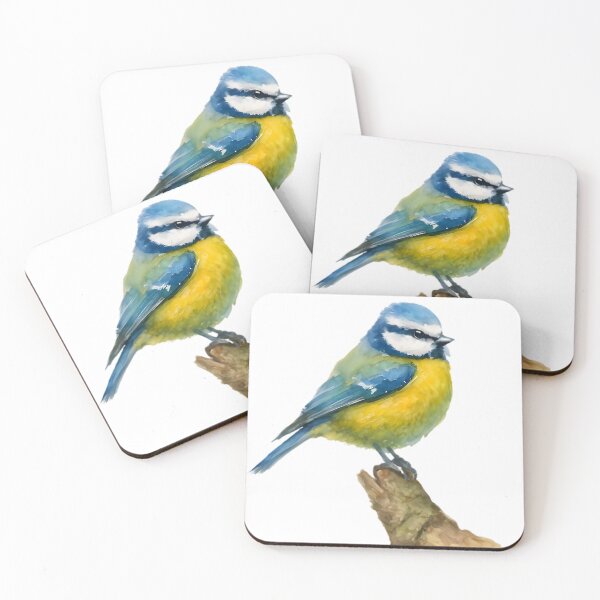 Item preview, Blue Tit (Cyanistes caeruleus) designed and sold by HOMETOWN86.