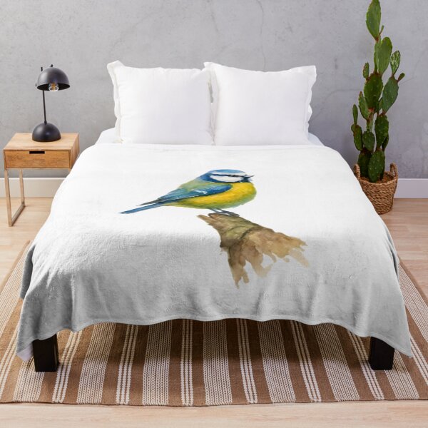 Item preview, Blue Tit (Cyanistes caeruleus) designed and sold by HOMETOWN86.