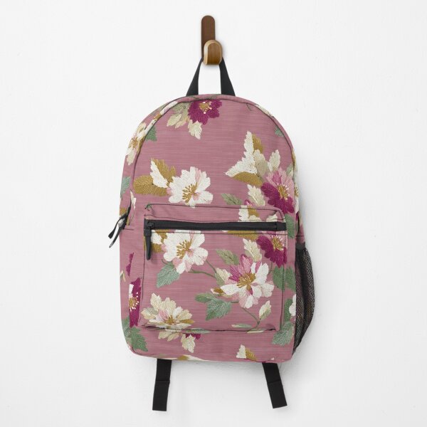Item preview, Bold Vibrant Embroidered Texture For Floral Theme designed and sold by RoyalStarsPatts.