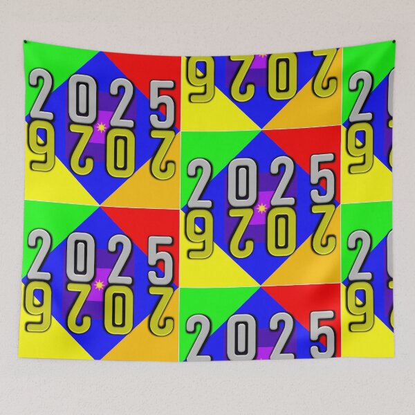 Item preview, Dual Dawn: 2025 & 2026 in Explosive Geometric Fusion designed and sold by Faali950.