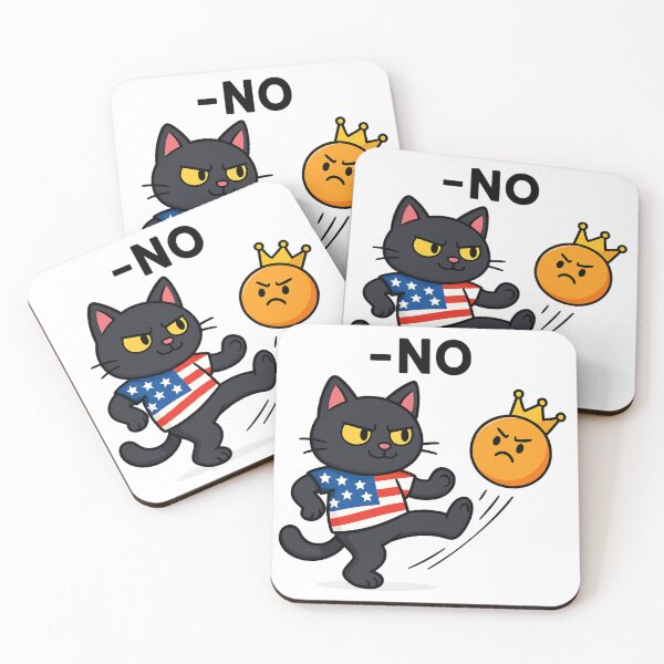 Item preview, Funny Political Meme - No - Black Cat designed and sold by Jaanussar.