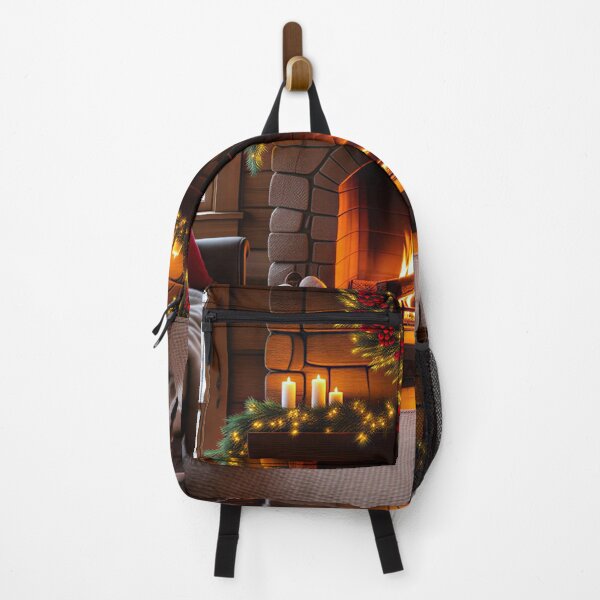 Item preview, Merry Christmas, Christmas fireplace designed and sold by Planet Utoppia.