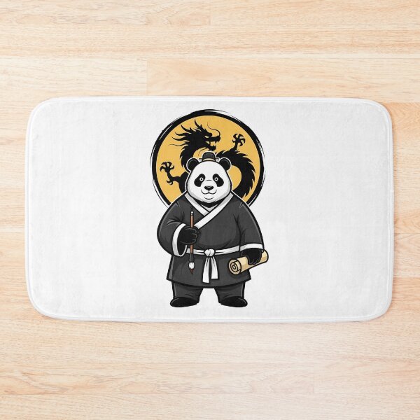 Item preview, Wise Panda Calligrapher Dragon Motif designed and sold by k3rstman1.