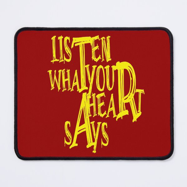 Item preview, Listen To Your Heart - Gothic Design  designed and sold by Dark Stitches.