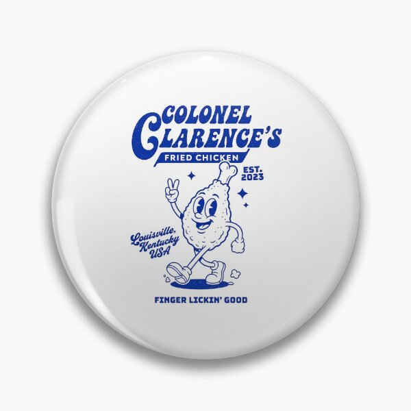 Item preview, Colonel Clarence's Fried Chicken Retro Mascot Design designed and sold by HoopeStylee.