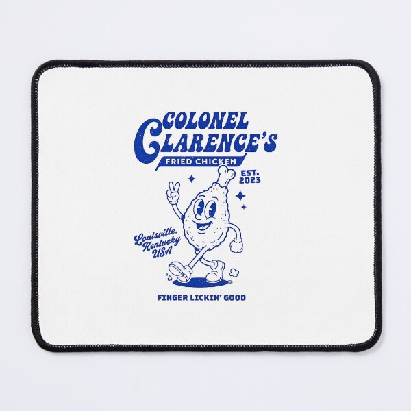 Item preview, Colonel Clarence's Fried Chicken Retro Mascot Design designed and sold by HoopeStylee.