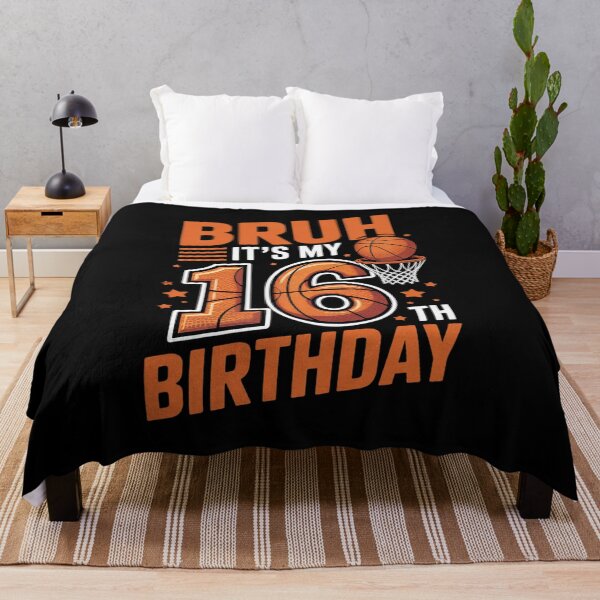 Item preview, Bruh It's My 16th Birthday Basketball 16 Year Old Boy Bday  designed and sold by THagBlue.