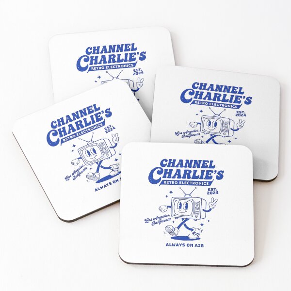 Item preview, Channel Charlie's Retro TV Mascot Electronics Design designed and sold by HoopeStylee.