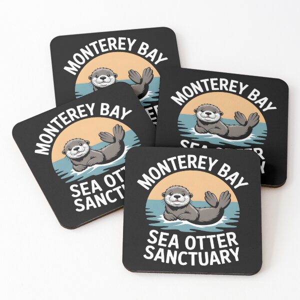 Item preview, Sea Otter Monterey - This design is created for ocean lovers, sea otter fans, and everyone who feels connected to the calm and joyful spirit of Monterey Bay. designed and sold by ZyziowskyArt.