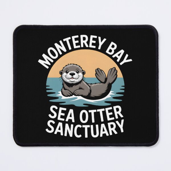 Item preview, Sea Otter Monterey - This design is created for ocean lovers, sea otter fans, and everyone who feels connected to the calm and joyful spirit of Monterey Bay. designed and sold by ZyziowskyArt.