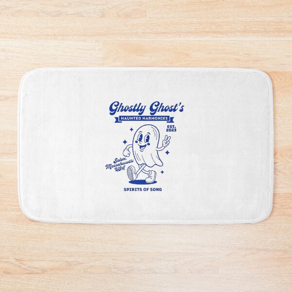 Item preview, Ghostly Ghost's Haunted Harmonies Retro Mascot Design designed and sold by HoopeStylee.