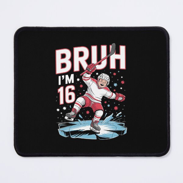 Item preview, Bruh It's My 16th Birthday Boy Ice Hockey 16 Years Old designed and sold by THagBlue.