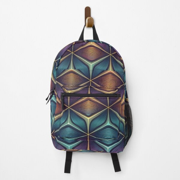 Item preview, Holographic Morphing 3D Pattern | Seamless Iridescent Optical Illusion designed and sold by SaicoGN.