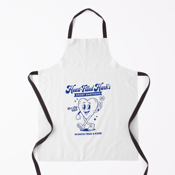 Item preview, Heart-Filled Hank's Sweet Emotions Retro Mascot Design designed and sold by HoopeStylee.