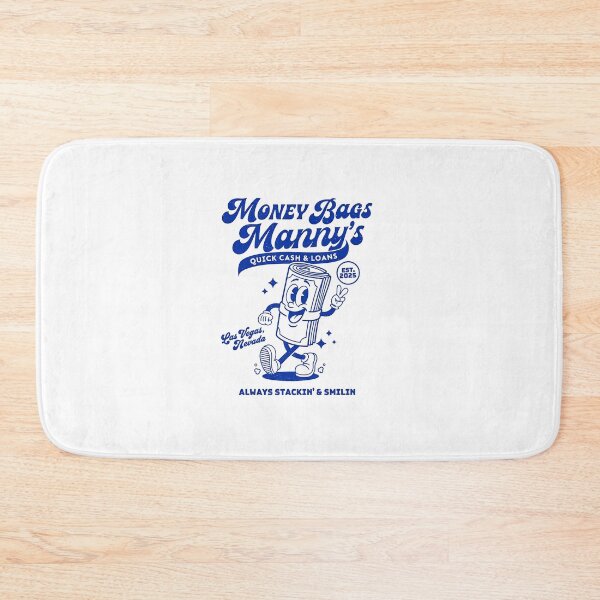 Item preview, Money Bags Manny Retro Cash Stack Mascot Design designed and sold by HoopeStylee.