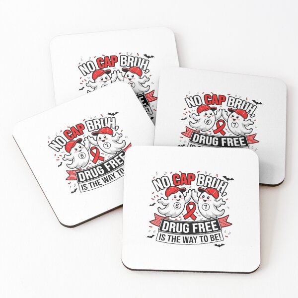Artikelvorschau, Keine Kappe, Bruder, drogenfrei | Lustiges Ghost Red Ribbon Week School Spirit Design entworfen und verkauft von kiralynstration.