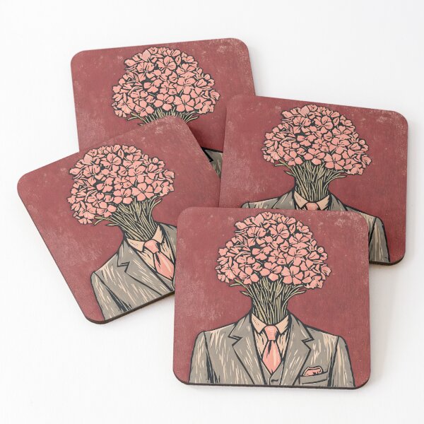 Item preview, Flowerhead Man in a Suit designed and sold by LucianNight.
