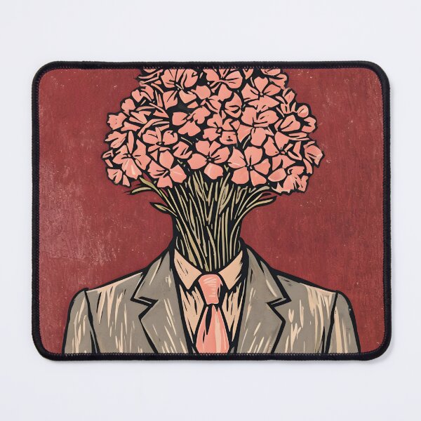Item preview, Flowerhead Man in a Suit designed and sold by LucianNight.