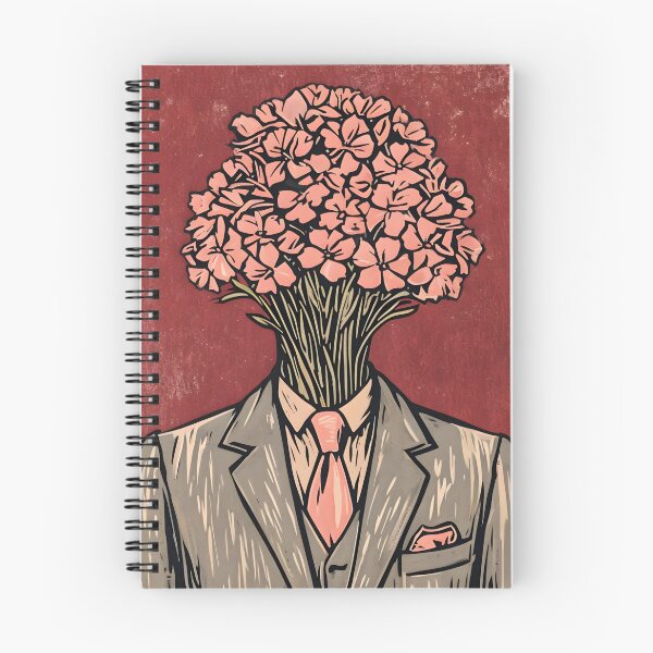 Item preview, Flowerhead Man in a Suit designed and sold by LucianNight.
