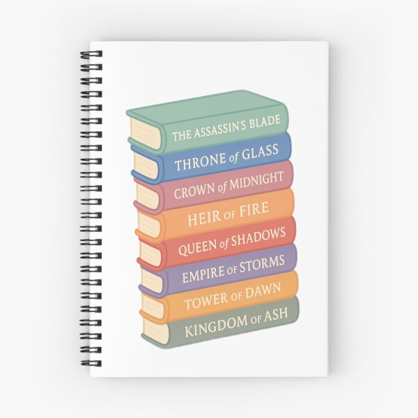 Item preview, Throne of Glass Books designed and sold by ouatisworld.