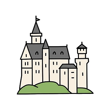 Artwork thumbnail, Fantasy Castle by HasifArtCollection