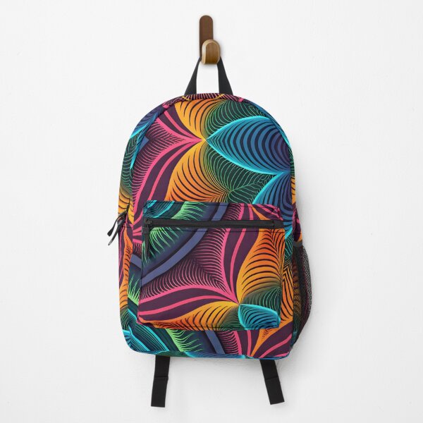 Item preview, Psychedelic Ripple Illusion | Seamless 3D Neon Optical Pattern designed and sold by SaicoGN.