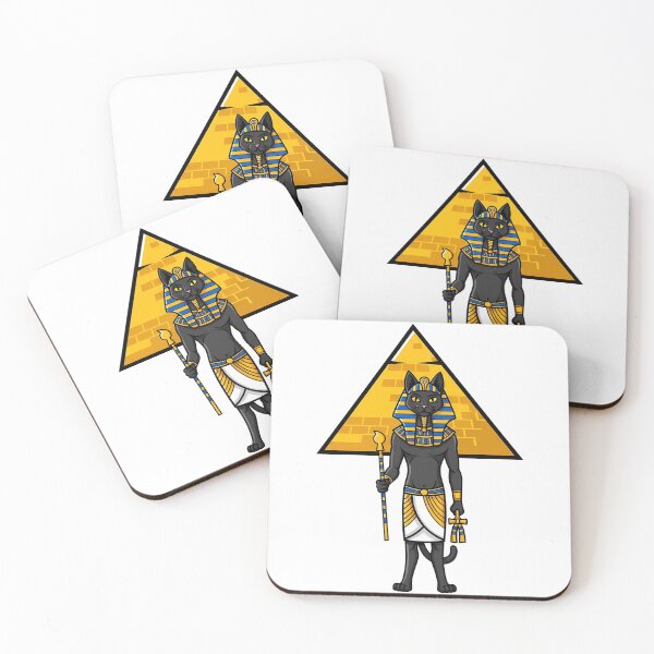 Item preview, Egyptian Cat God Pharaoh Bastet Pyramid designed and sold by k3rstman1.
