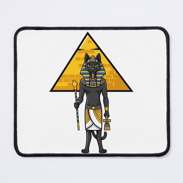 Item preview, Egyptian Cat God Pharaoh Bastet Pyramid designed and sold by k3rstman1.