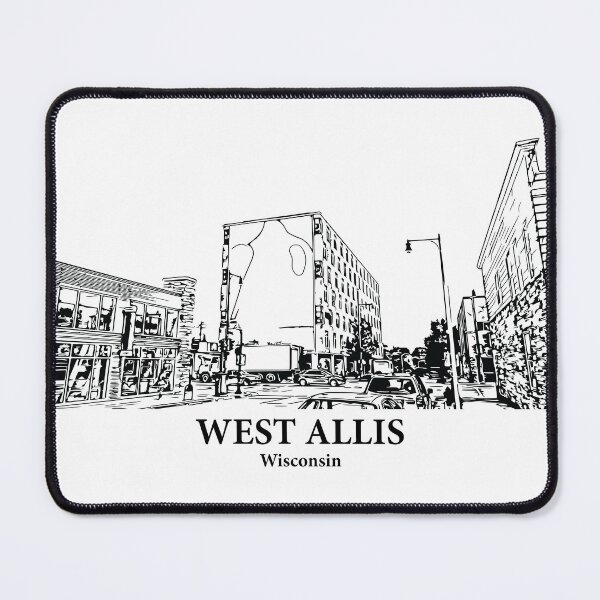 Item preview, West Allis - Wisconsin designed and sold by Lakeric Cityscapes.