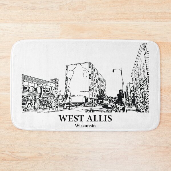 Item preview, West Allis - Wisconsin designed and sold by Lakeric Cityscapes.