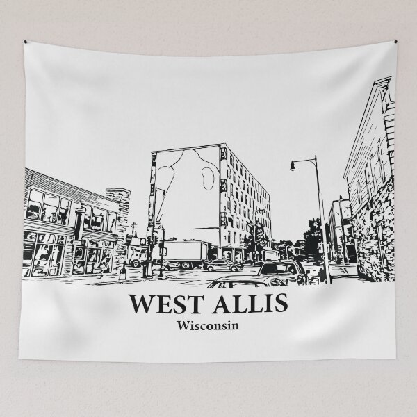 Item preview, West Allis - Wisconsin designed and sold by Lakeric Cityscapes.