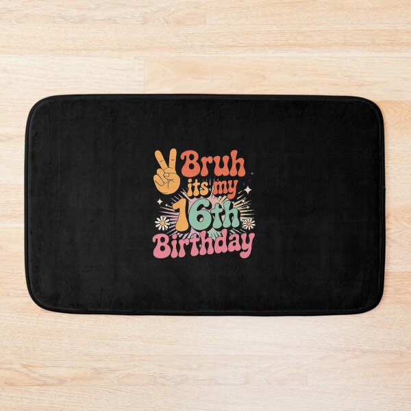 Item preview, Bruh Its My 16th Birthday Kids Boy 16 years Old Birthday  designed and sold by BeetleMalon.