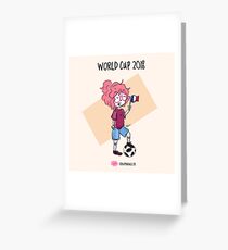 2018 World Cup - France flag Greeting Card