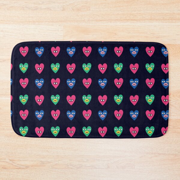 Item preview, Heart Faces Pattern – Playful Pop Art Design designed and sold by NicolaZhukov.