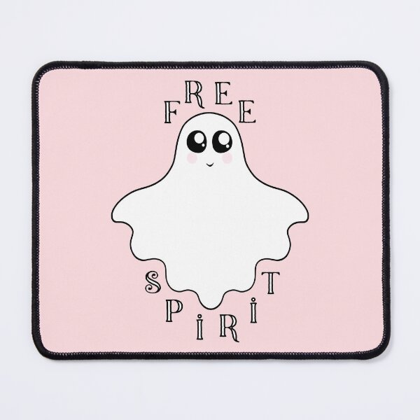Item preview, Cute Kawaii Free Spirit - Adorable Halloween Ghost Pun designed and sold by velvetearth.