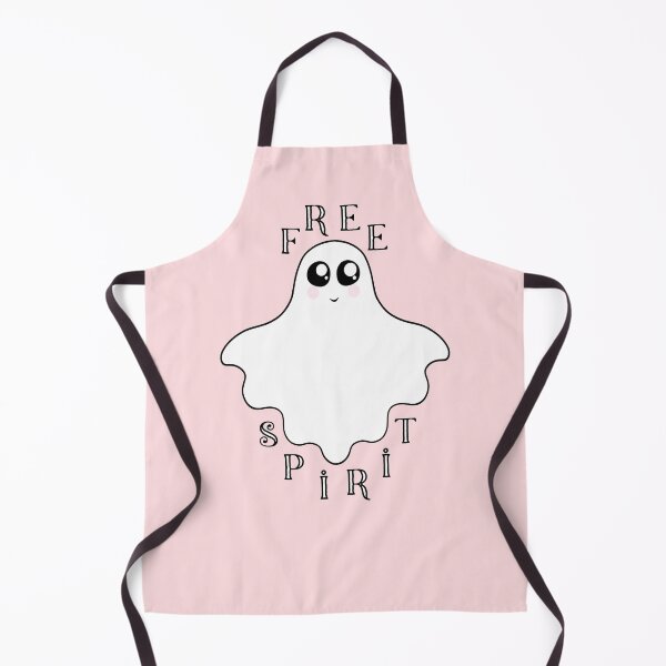 Item preview, Cute Kawaii Free Spirit - Adorable Halloween Ghost Pun designed and sold by velvetearth.