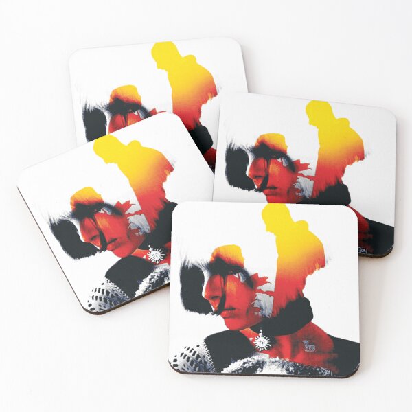 Item preview, Leon & Mathilda Abstract Silhouette Art designed and sold by IshaanSimmon.