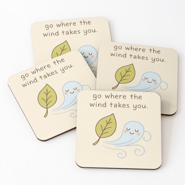 Item preview, Go Where the Wind Takes You - Leaf on a Breeze designed and sold by MiLaKK.