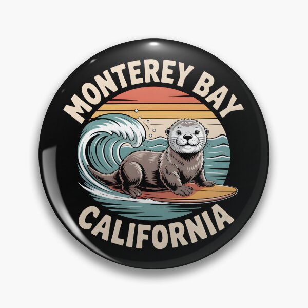 Item preview, Sea Otter Monterey - This design is created for ocean lovers, sea otter fans, and everyone who feels connected to the calm and joyful spirit of Monterey Bay. designed and sold by ZyziowskyArt.