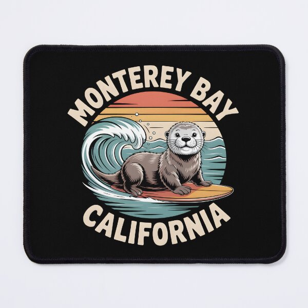 Item preview, Sea Otter Monterey - This design is created for ocean lovers, sea otter fans, and everyone who feels connected to the calm and joyful spirit of Monterey Bay. designed and sold by ZyziowskyArt.