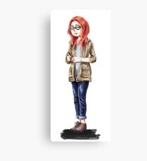 The Girl Who Waited Canvas Print