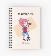 2018 World Cup - France flag Spiral Notebook