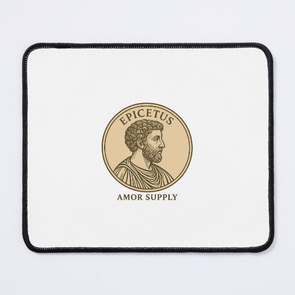Item preview, Epictetus Stoic Coin — Ancient Wisdom Minimalist Design | Amor Supply designed and sold by Amor Supply.