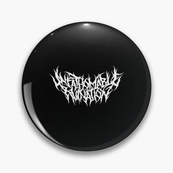 Item preview, Unfathomable Ruination (Band) HD Logo (Ver. 2) designed and sold by KPopverse2.