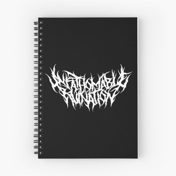 Item preview, Unfathomable Ruination (Band) HD Logo (Ver. 2) designed and sold by KPopverse2.