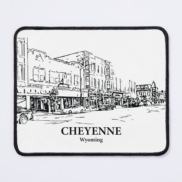 Item preview, Cheyenne - Wyoming designed and sold by Lakeric Cityscapes.