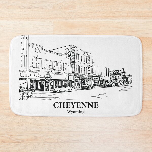 Item preview, Cheyenne - Wyoming designed and sold by Lakeric Cityscapes.