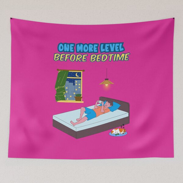 Item preview, One More Level Before Bedtime designed and sold by RonPaulHappyGamer.