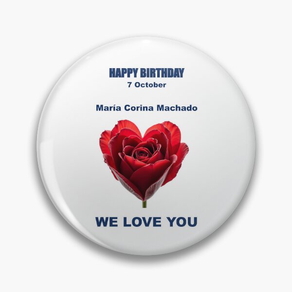 Item preview, Tribute to María Corina Machado — 7 October designed and sold by ariksworld.